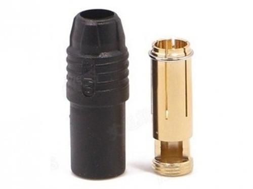 AS150 Amass 7.0mm Anti-spark connector (BLACK Female) [AM-AS150-01F-BLACK]